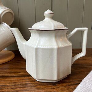 Kensington Staffordshire Ironstone England Teapot